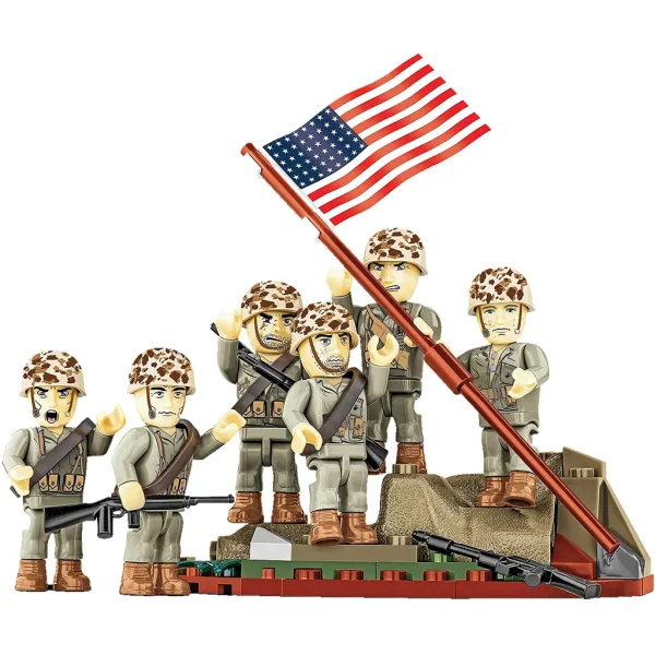 COBI: WWII Iwo Jima gradbena igrača (2059) slika 2