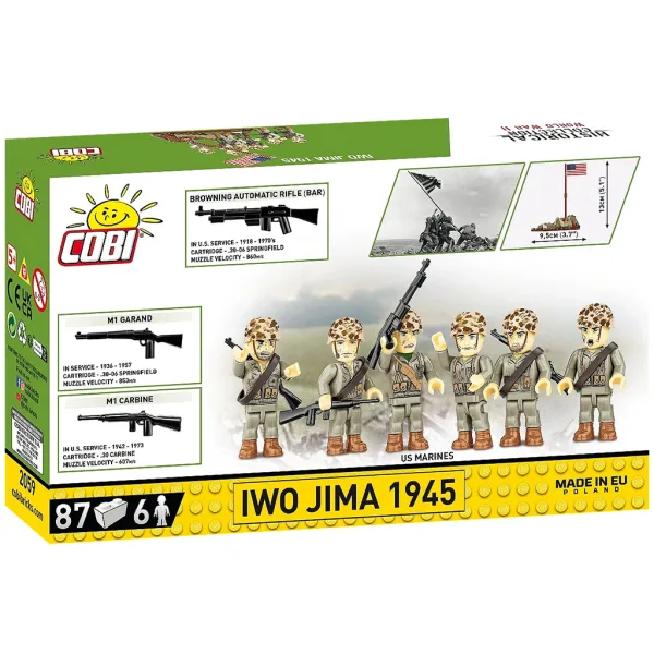 COBI: WWII Iwo Jima gradbena igrača (2059) slika 3