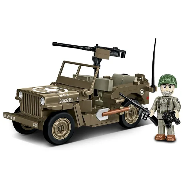 COBI: Willys MB tank sestavljanka (3133) slika 2