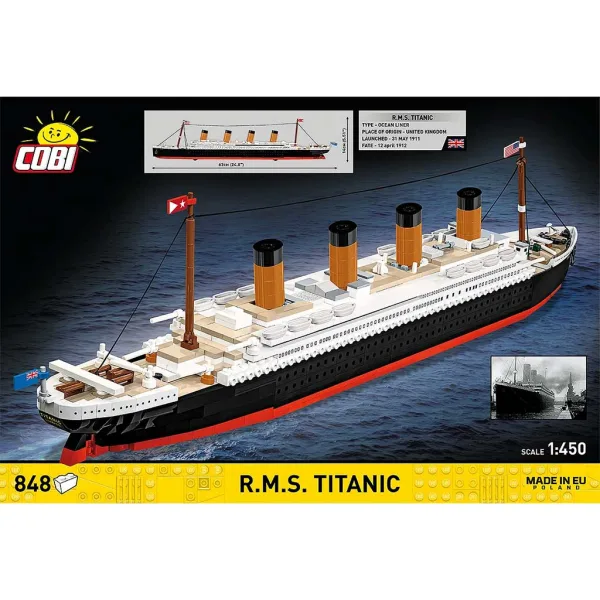COBI: gradbeni komplet R.M.S. Titanic (1688) slika 2