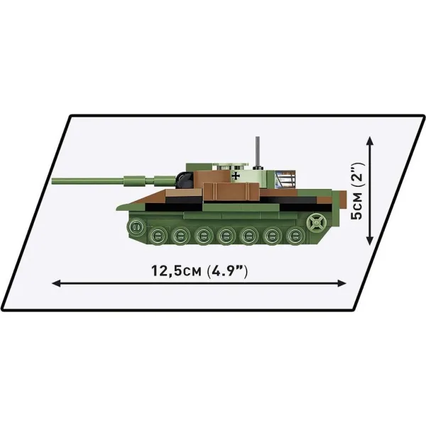 COBI: gradbeni komplet tanka Leopard 1 (3105) slika 4