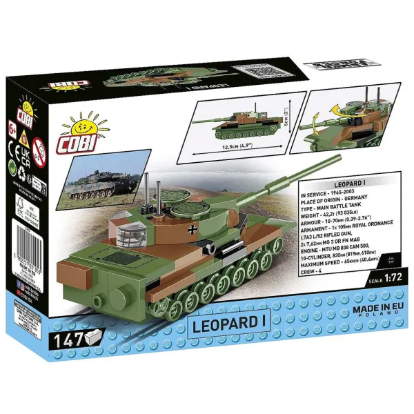 COBI: gradbeni komplet tanka Leopard 1 (3105) slika 5