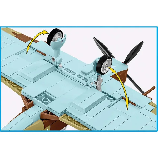 COBI: gradbeni set letalo Supermarine Spitfire Mk. IXe (5764) slika 6