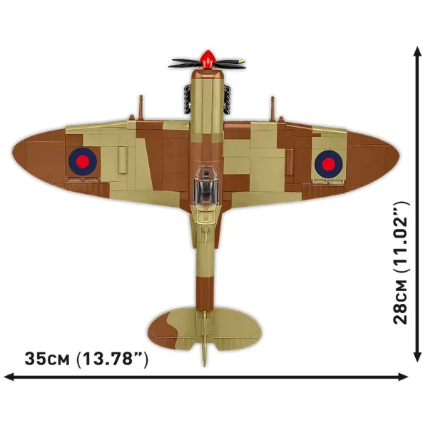 COBI: gradbeni set letalo Supermarine Spitfire Mk. IXe (5764) slika 9