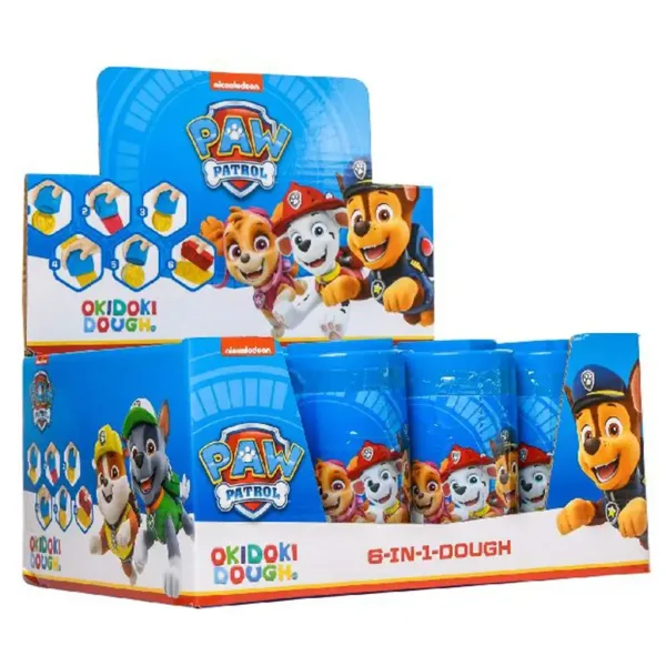 Canenco: Paw Patrol 6-v-1 komplet plastelina s figuricami v različnih različicah 1 kos slika 4