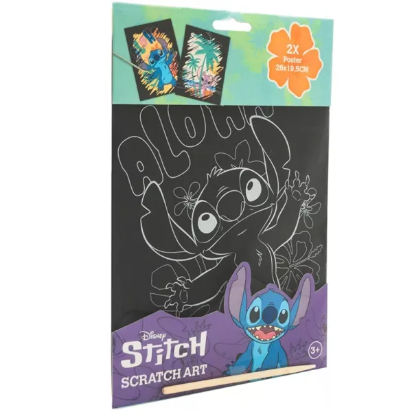 Canenco: Stitch praskanka poster, 29x15 cm, 2 kosa slika 2