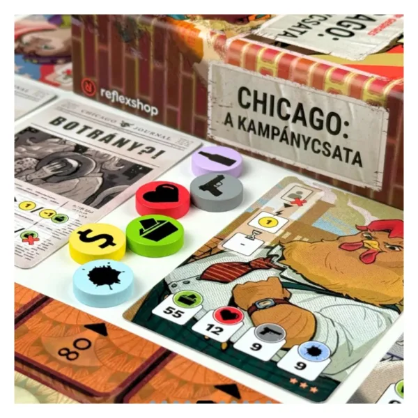 Chicago: kampanijska bitka — družabna igra slika 4