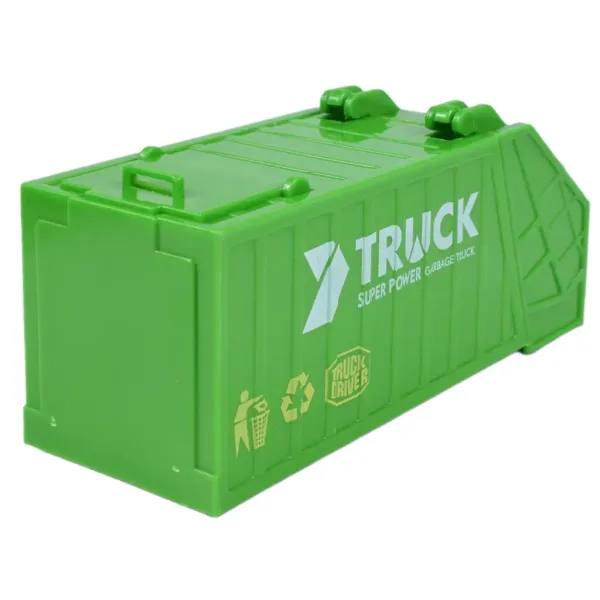 City Truck: Preoblikovljiv tovornjak za prevoz odpadkov na kolesih z označevalnimi tablicami 19cm slika 4