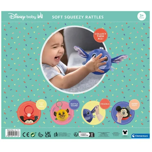 Clementoni Baby: Disney Baby mehke plišaste žogice v štirih različnih različicah 1 kos slika 5