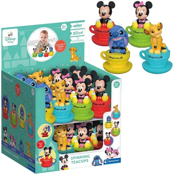 Clementoni Baby: Disney Baby vrtljive figurice likov v štirih različicah 1 kos slika 3