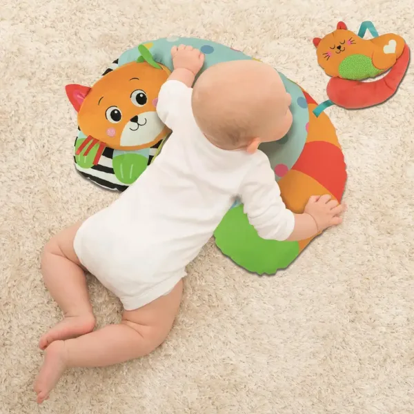 Clementoni Baby: Mačka trebušna blazina 31x44cm slika 3