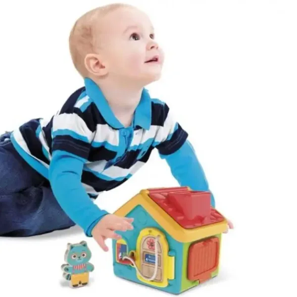 Clementoni Baby: Montessori hišica s ključi, komplet za razvoj spretnosti slika 3