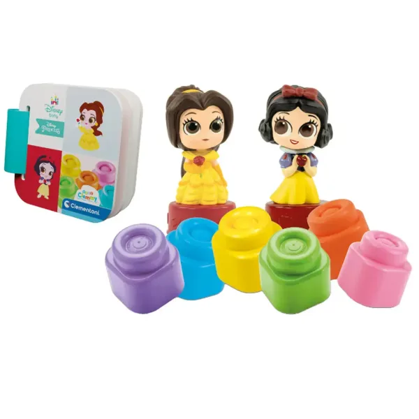 Clemmy: Disney Princess mehke gradbene kocke - razvojna igrača Clementoni slika 4