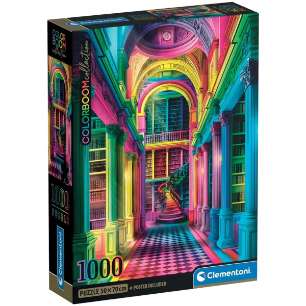 Colorbloom: Athenaeum 1000-delni puzzle - Clementoni slika 1