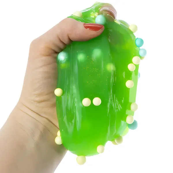 Compound Kings: Dišeči dinozavrov slime s penastimi kroglicami in bleščicami 217g slika 2