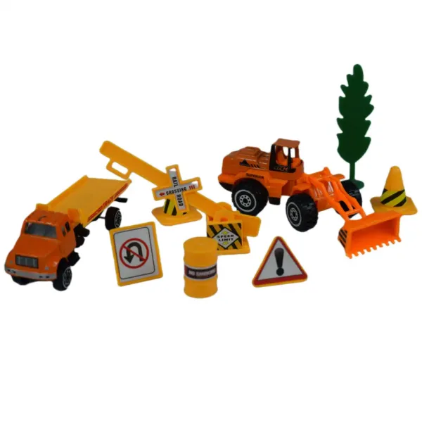 Construction Crew: Gradbeniški igrač set z vozili v različnih različicah 1db slika 4