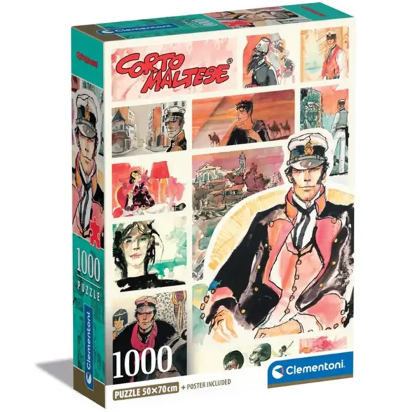 Corto Maltese 1000-delna sestavljanka - Clementoni slika 1