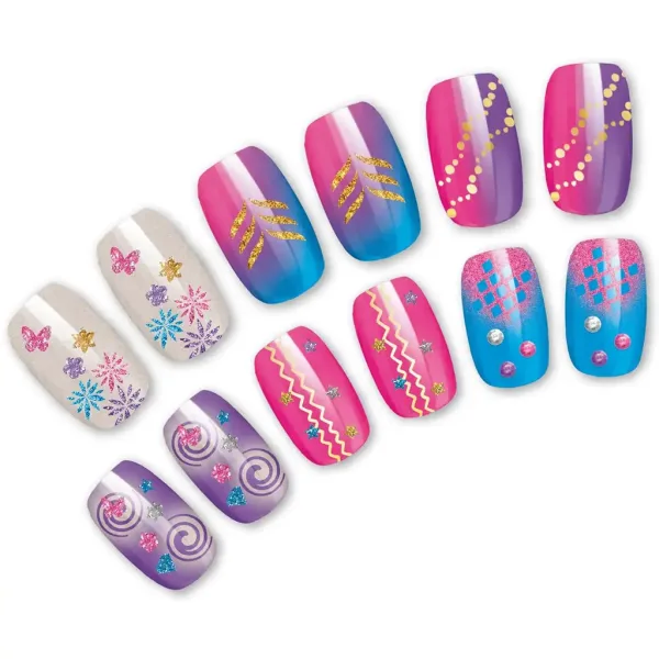 Cra-Z-Art: Shimmer and Sparkle - Glitter & Shimmer barvni pršilnik za nohte studio set. slika 6