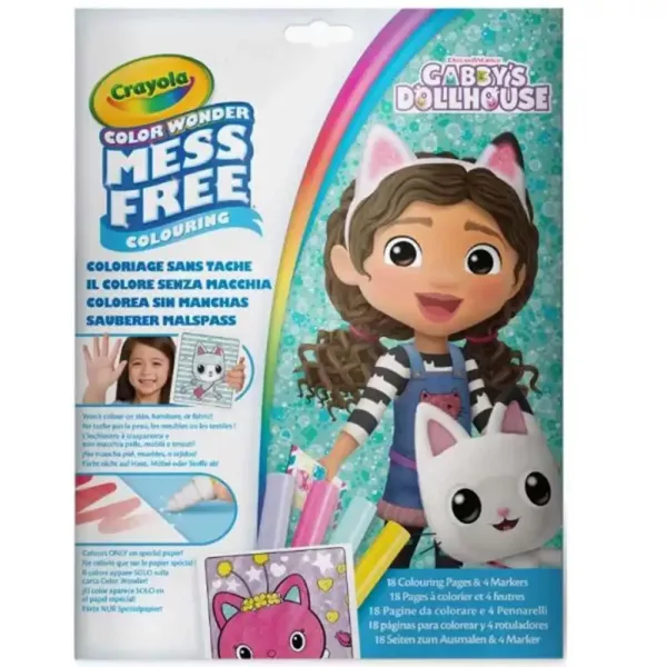 Crayola: Color Wonder - Gabijin dojenčkovski dom brezpacki barvni komplet v mapi slika 1