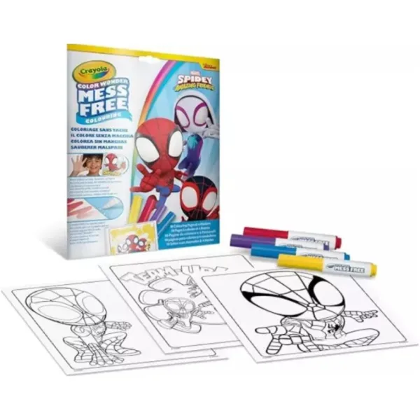 Crayola: Color Wonder Póki komplet za barvanje brez nereda v mapi slika 1