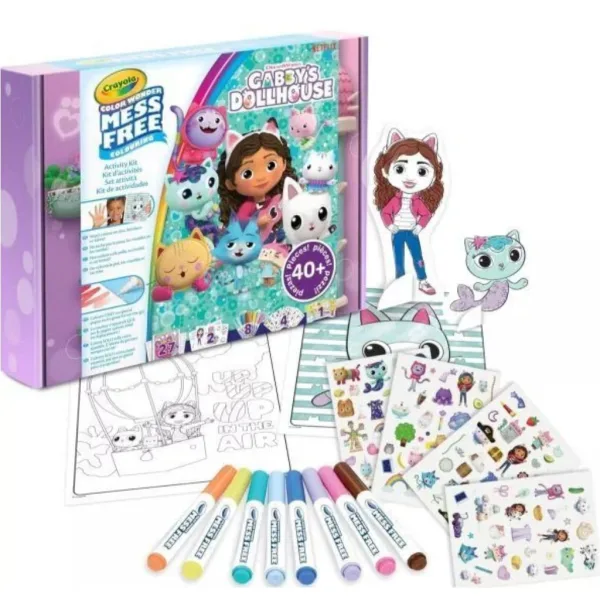 Crayola Color Wonder: lutkina hiša Gabi — ustvarjalni komplet slika 1