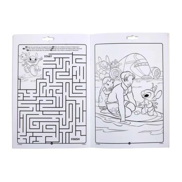 Crayola: Lilo & Stitch pobarvanka in delovni zvezek slika 3