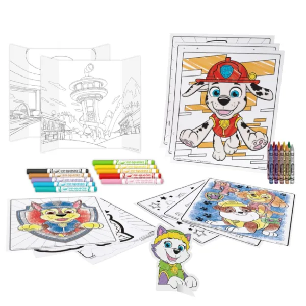 Crayola: Tačke na patrulji 5 v 1, 60-delni ustvarjalni komplet za barvanje slika 2
