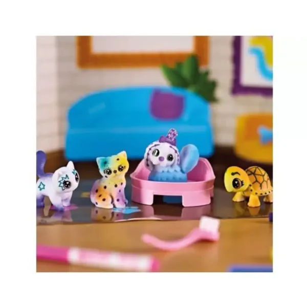 Crayola: Washimals Salon za male živali z razpršilcem za barvo slika 3