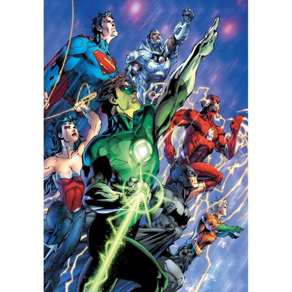 DC Comics Junaki Lige pravičnih HQC 500-delni puzzle - Clementoni slika 2