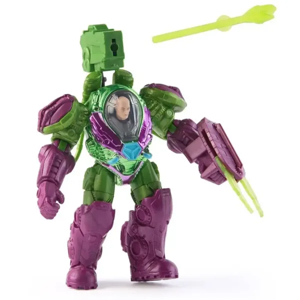DC Metal Force Lex Luthor figura z opremo - Spin Master slika 3