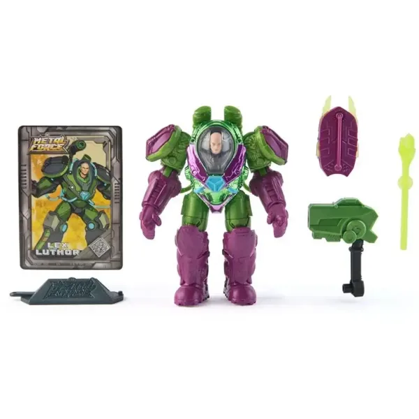 DC Metal Force Lex Luthor figura z opremo - Spin Master slika 4