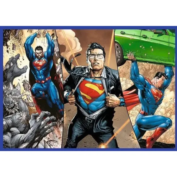 DC: Pogumni Superman 4x250-delna sestavljanka - Trefl slika 3