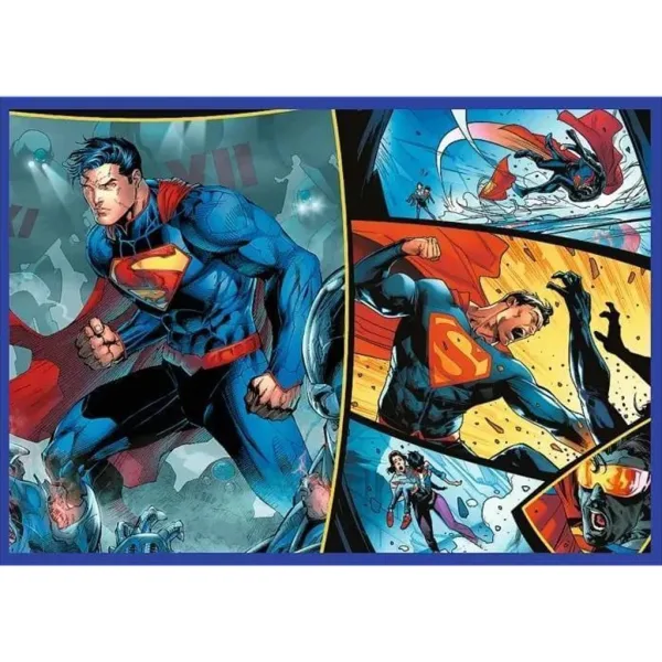 DC: Pogumni Superman 4x250-delna sestavljanka - Trefl slika 4