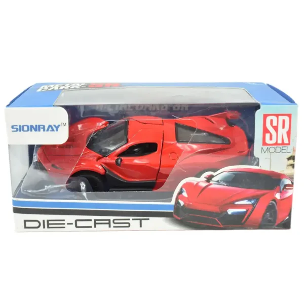 Die-Cast: Kovinsko luksuzno športno avto z odpirajočimi vrati, v različnih različicah 12cm 1db slika 20