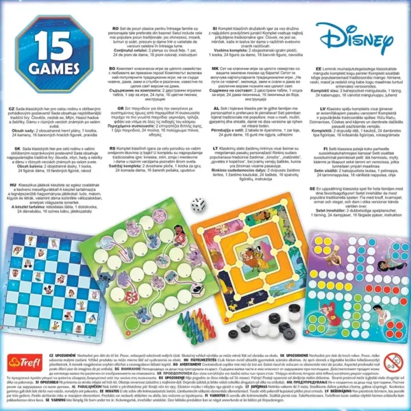 Disney: 15 v 1 zbirka družabnih iger - Trefl slika 4