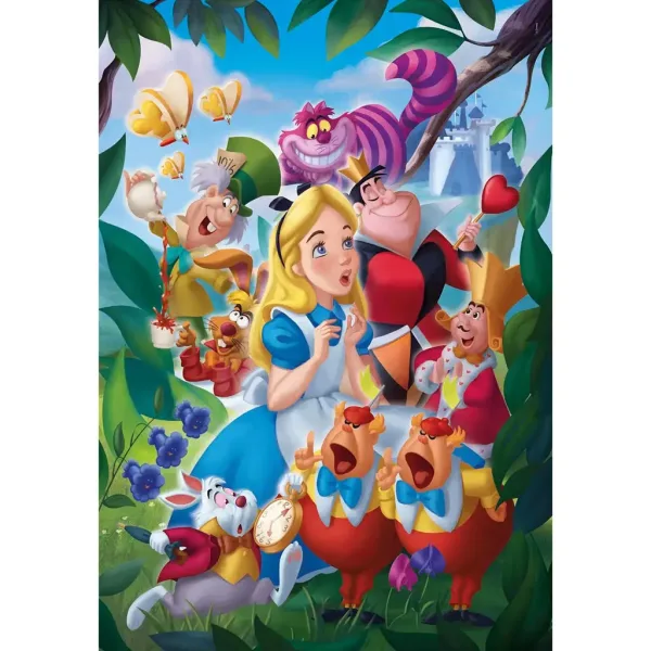 Disney: Alice v čudežni deželi 1000 kosov sestavljanke - Clementoni slika 2