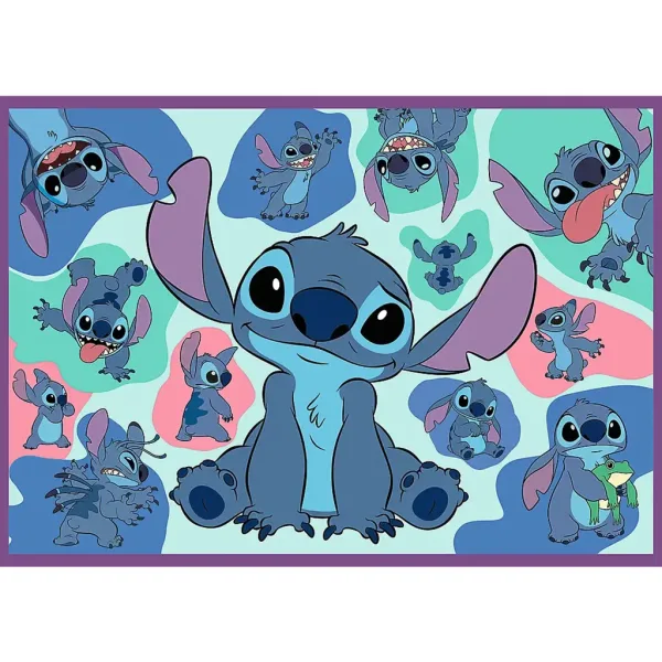 Disney: Čudoviti Stitch 4x250-delna sestavljanka - Trefl slika 2