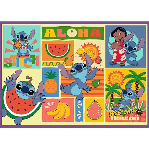 Disney: Čudoviti Stitch 4x250-delna sestavljanka - Trefl slika 3