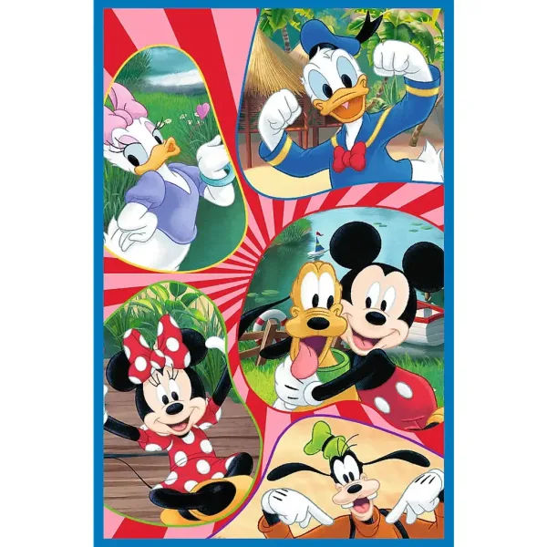 Disney: Mikijeva ekipa 3x80-delna sestavljanka - Trefl slika 4