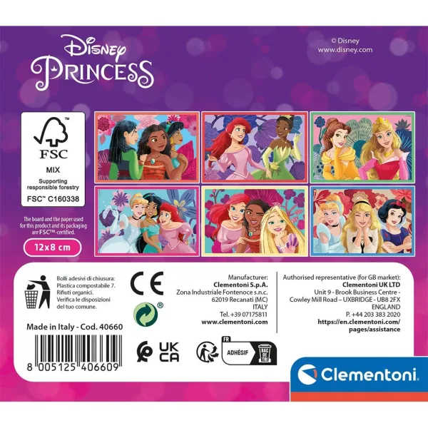 Disney+Princeske 6-delna kocka - Clementoni slika 2