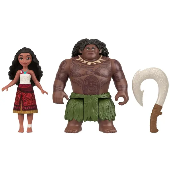Disney+Princeske: Vaiana 2 - Vaiana in Maui figura komplet - Mattel slika 2