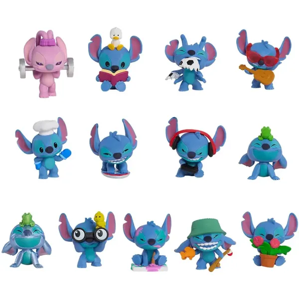 Disney+Stitch mini presenečenje figura v obliki ananasa kapsula serija 4 1 kos slika 2