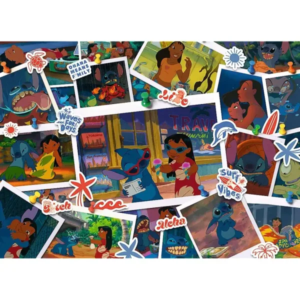 Disney: Stitch sladki spomini 1000-delna sestavljanka - Trefl slika 2