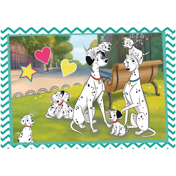 Disney klasiki: 101 dalmatincev in Mačji aristokrati, 2x60-delne Supercolor sestavljanke - Clementoni slika 3