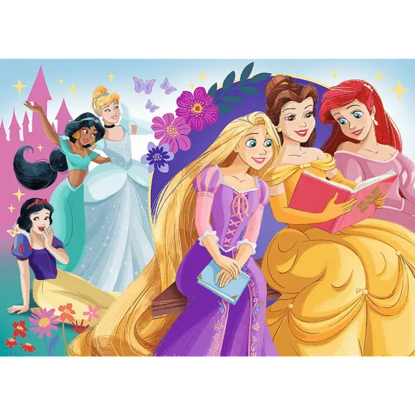 Disney princeske 100-delni bleščeči puzzle - Trefl slika 2