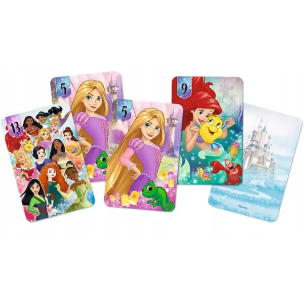 Disney+princeske Črni Peter 25 kart - Trefl slika 2