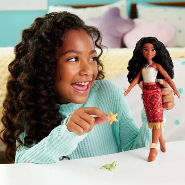 Disneyjeve princese: Vaiana 2 plavajoča dojenčica s pripomočki - Mattel slika 2