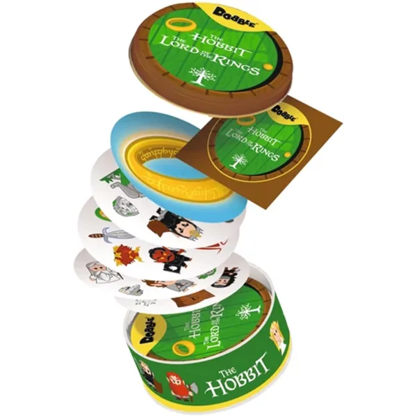 Dobble Hobbit – Družabna igra Sledi prstana slika 2