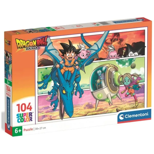 Dragon Ball Daima Super Color 104-delna sestavljanka - Clementoni slika 1