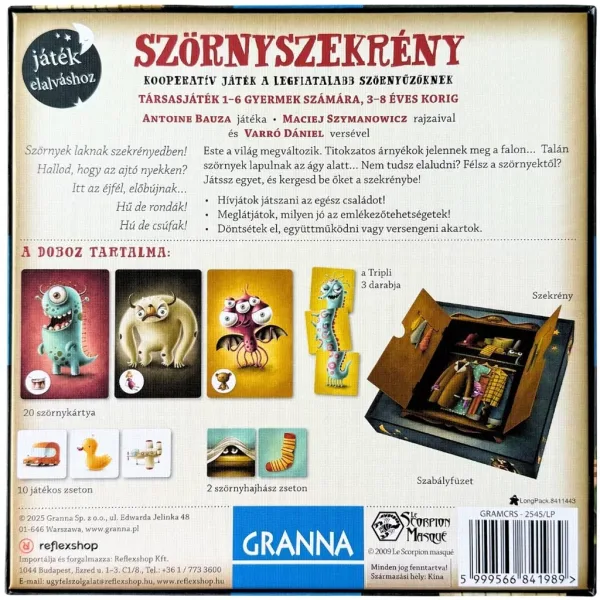 Družabna igra Pošastna omara slika 2